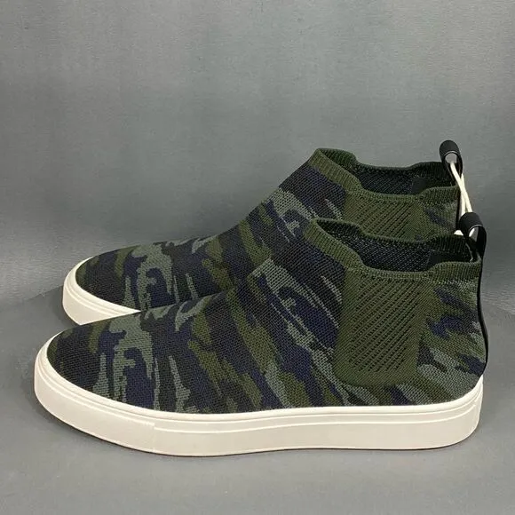 SANCTUARY Dare Camo High Top Sneakers Shoes women size 8.5 (new without box)