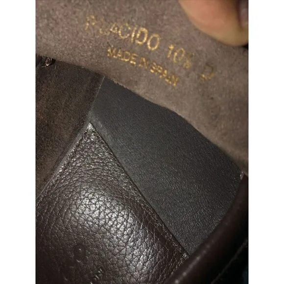 Sandrino By Sandro Moscoloni Placido Leather Penny Loafers 10.5D Shoes Brown