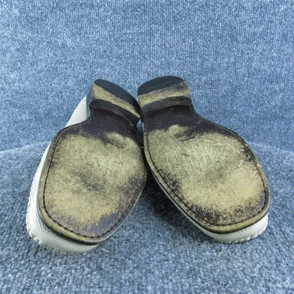Sandro Moscoloni Capri Ice Men Loafer Shoes Sz 11.5 Medium Beige Leather Slip On
