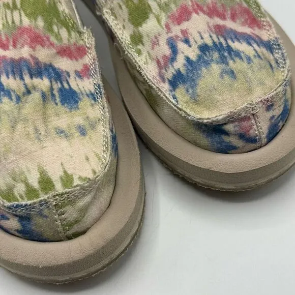 Sanuk x Greatful Dead Donna Slip On Shoes NWT - Big Kid size 5
