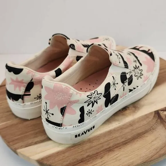 SeaVees Daniella Manini Breast Cancer Awareness Shoes Women's Size 8