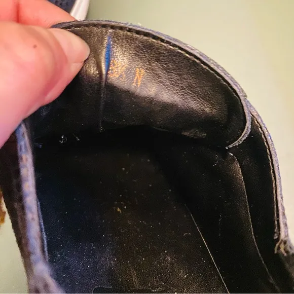 SESTO MEUCCI Cupid (Denim Dylan/Black Nappa) Women's Shoes Rhinestone