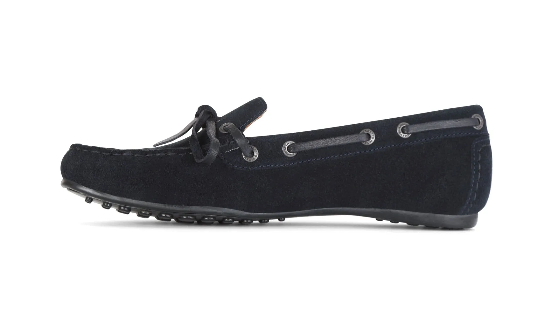 Shires Moretta Sofia Navy Moccasins
