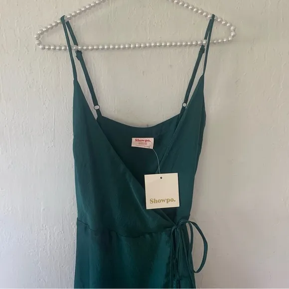 Showpo. Between Fantasy Midi High Low Wrap Dress