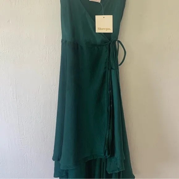 Showpo. Between Fantasy Midi High Low Wrap Dress