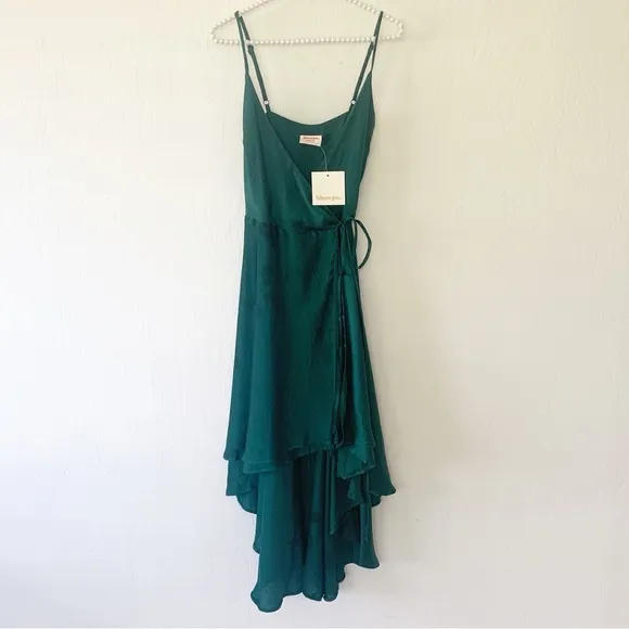 Showpo. Between Fantasy Midi High Low Wrap Dress