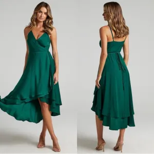 Showpo. Between Fantasy Midi High Low Wrap Dress