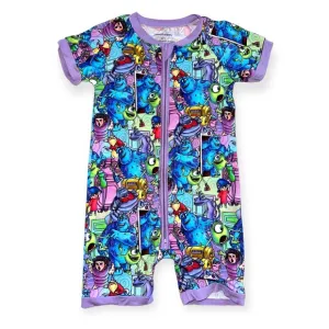 Showstoppers Monster Inc Bamboo Shorty