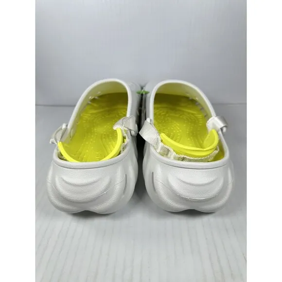 Size 12 Crocs Echo Clog Moonlight Men Slip On Casual LifeStlye Sandal 207937-1NK