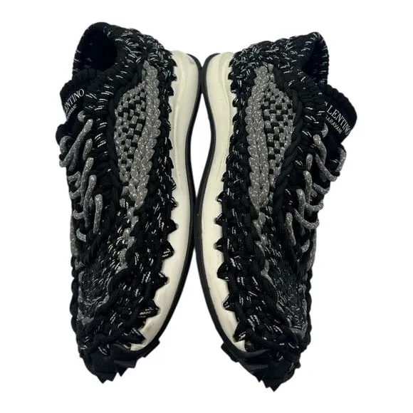 Size 13US - Valentino Garavani Crochet Men's Sneakers