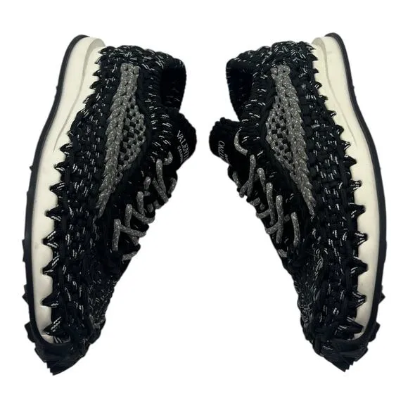 Size 13US - Valentino Garavani Crochet Men's Sneakers