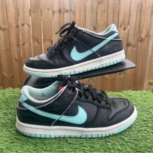 Size 4.5 (GS) - Nike Dunk Low SE Barber Shop - Black