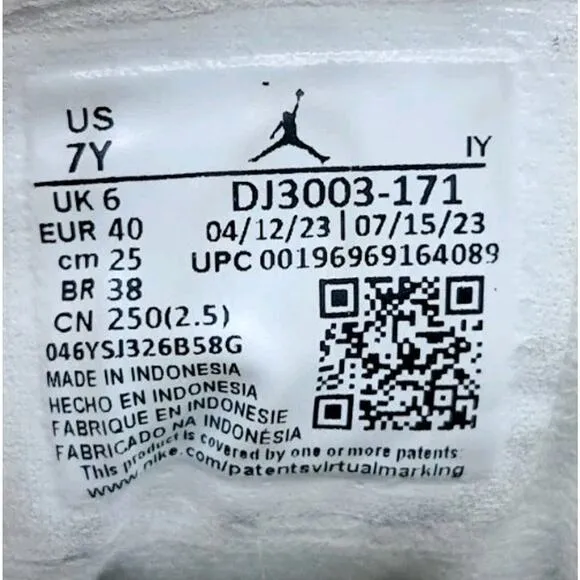 Size - 7Y Jordan 13 Retro Wheat (2023) (GS) - DJ3003-171