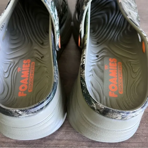 Skechers Foamies Mossy Oak Country DNA Slip On Women's Clog Size 9 #B1608