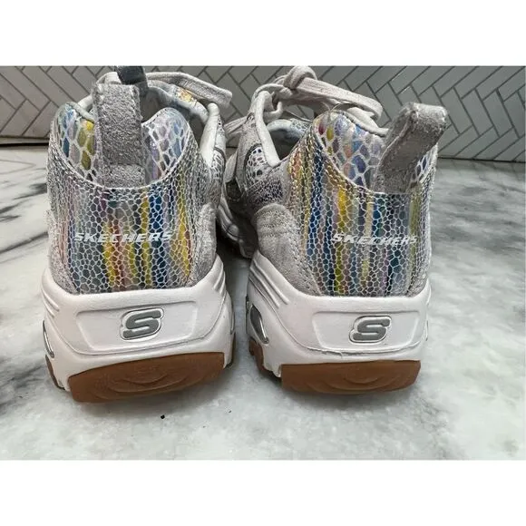 Skechers D Lites 1.0 Sports Shoes Snake 13176