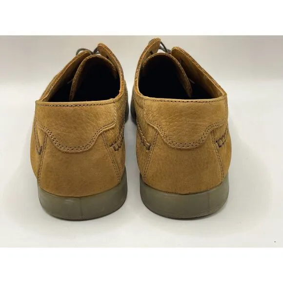 Soldini Mens Lace Up Leather Shoes Brown Size 10‎ Moccasins