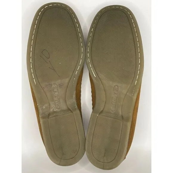 Soldini Mens Lace Up Leather Shoes Brown Size 10‎ Moccasins