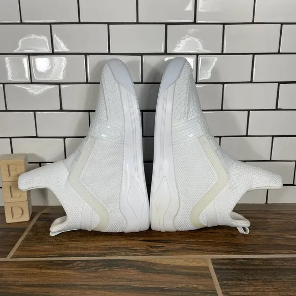 Soulsfeng Skytrack Mens Size EU 42.5 Shoes White Mesh Knit High Top Sneakers