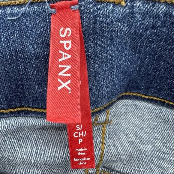 SPANX Straight Leg Jeans Vintage Indigo 20356R Size Small