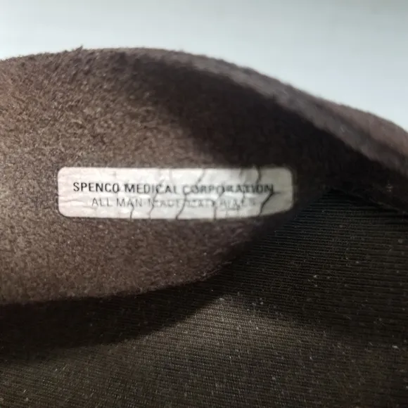 SPENCO MEN'S BROWN FLIP FLOP SANDALS SIZE 10