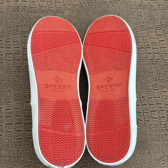 Sperry Star Wars Rebel Alliance Slip-On Sneakers White Red Yellow Size 11.5