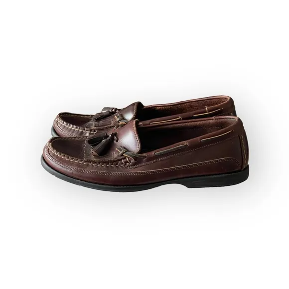 Sperry Top-Sider ™ ® ✌︎︎ Kiltie Tassel Leather Boat Deck Shoes ✌︎︎ Brown 11.5