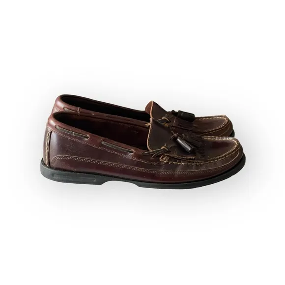 Sperry Top-Sider ™ ® ✌︎︎ Kiltie Tassel Leather Boat Deck Shoes ✌︎︎ Brown 11.5