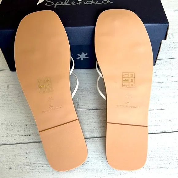 Splendid Fern Ivory Sandals BNIB Size 8.5 NWT