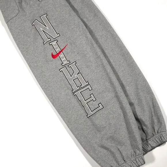 SS24 Supreme Nike Sweatpants Bottoms Heather Grey Size Medium M Streetwear B31