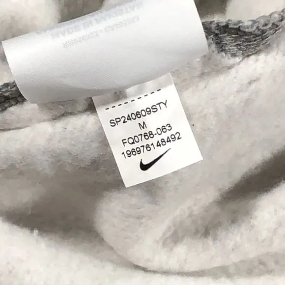 SS24 Supreme Nike Sweatpants Bottoms Heather Grey Size Medium M Streetwear B31