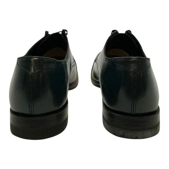 Stacy Adams Madison Cap Toe Oxford Dress Shoes Black Leather US Men's Size 11D