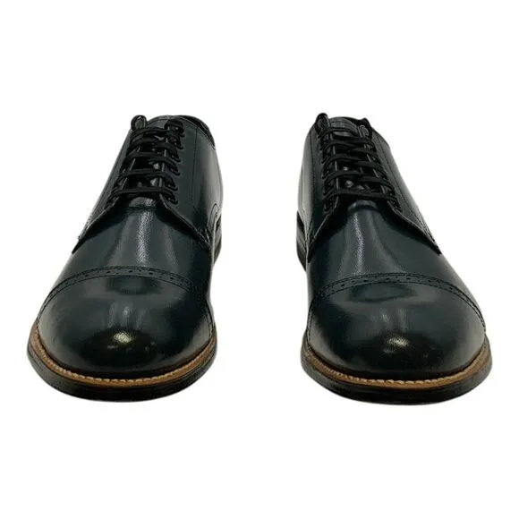 Stacy Adams Madison Cap Toe Oxford Dress Shoes Black Leather US Men's Size 11D