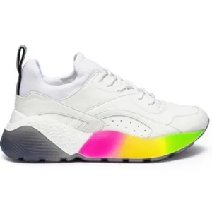 STELLA MCCARTNEY- Size 36 - White Eclypse Rainbow Sneakers🌈❤️👟✨
