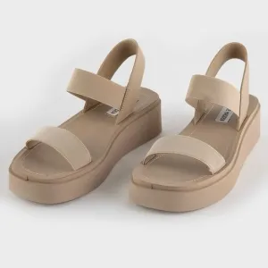 STEVE MADDEN Jovial Womens Platform SandalsColor: TAN