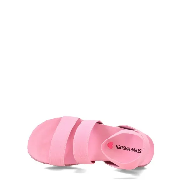 Steve Madden Kids Pink Sandals Girl’s Size 3, New in Box
