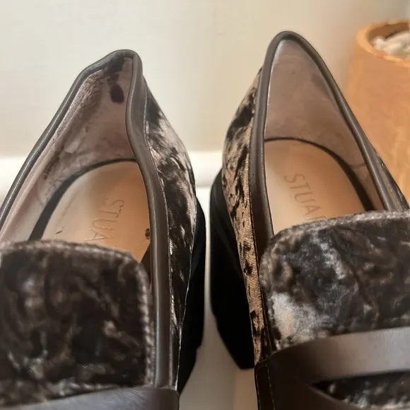 Stuart Weitzman soho Loafer Truffle Size 6.5