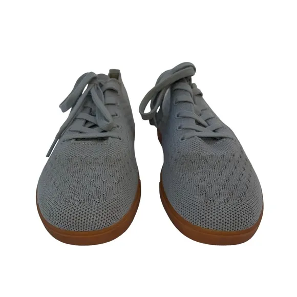 Suavs Men's The Zilker Minimalist Sneaker in Slate Grey Gum Shoe Sz. 6M/8W