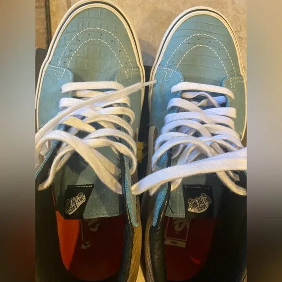 Supreme Croc Corduroy Sk8-Mid Pro Vans Light Brown