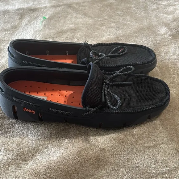 Swims Men's Black Loafers