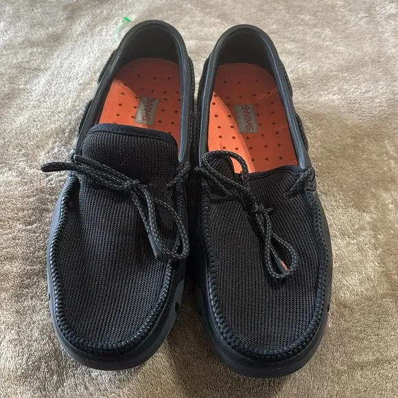 Swims Men's Black Loafers