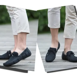 Swims Men's Black Loafers