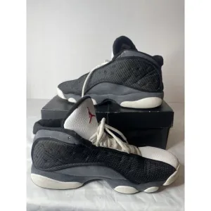 Sz 10 Nike Air Jordan 13 Retro Black White Casual Lifestyle Men's DJ5982-060