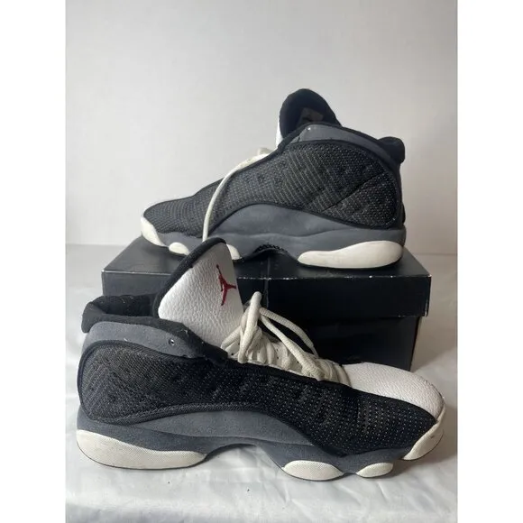 Sz 10 Nike Air Jordan 13 Retro Black White Casual Lifestyle Men's DJ5982-060