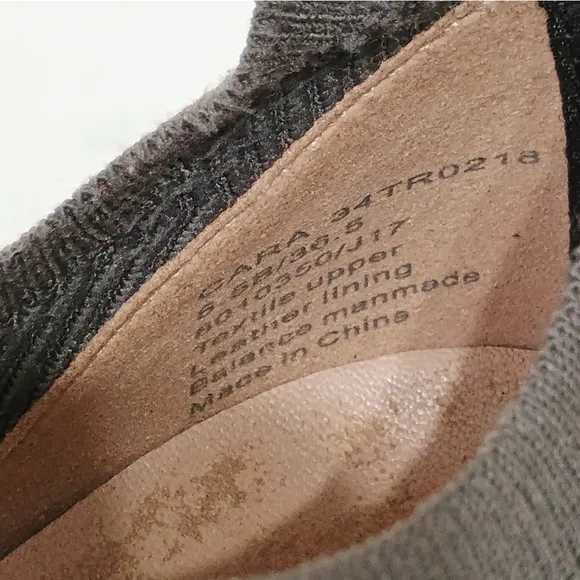 Taryn Rose Cara Knit Slip On Athletic Sneakers Gray Womens 6.5B