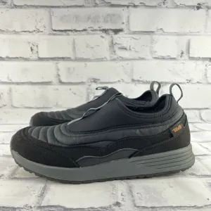 Teva Reember Vistaverse Women's Size 9.5 Black Moccasin Slip On Comfort Shoes