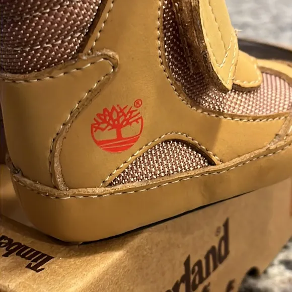 Timberland Climate Trekker Crib booties boots shoes Infant baby wheat Size 1