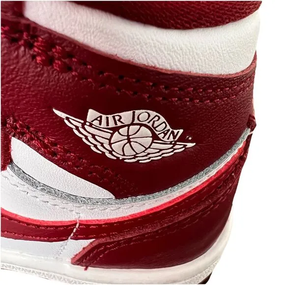 TODDLERS BABY NIKE AIR JORDAN 1 HIGH OG (TD) WHITE/TEAM RED (FD1413 160) Size 7C