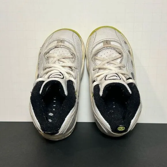 Toddlers Vintage NIKE Air Afterburner Flight White Sneakers / Size 6C