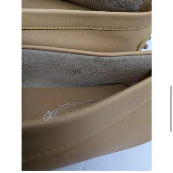 Tods Gommino loafers neutral Size 9.5 Made In Italy