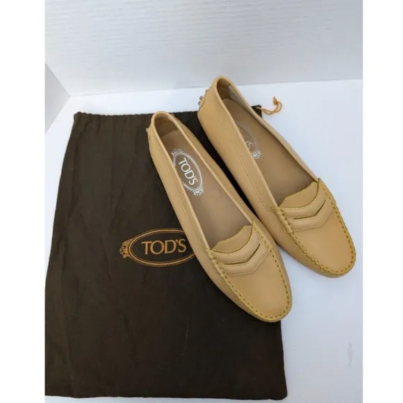 Tods Gommino loafers neutral Size 9.5 Made In Italy